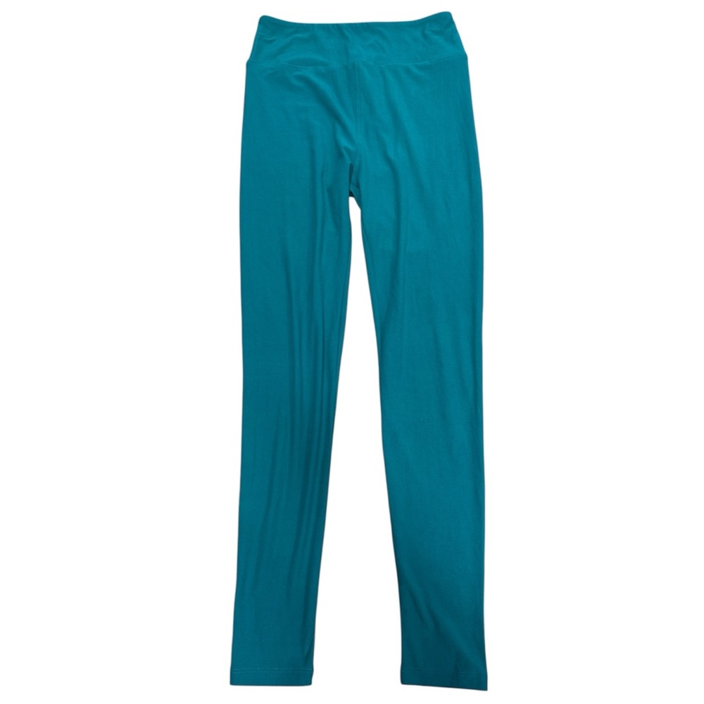 LuLaRoe Leggings One Size Solid Teal Buttery Soft Stretch